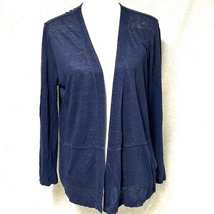 J Jill love linen cardigan